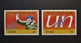 Ireland - Irelande - Eire - 1995 - Y&T N° 923 / 924 ( 2 Val.) United Nations - Nations Unies - MNH - Postfris - Neufs