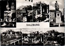 45520 - Salzburg - Stadt , Mehrbildkarte - Gelaufen 1961 - Salzburg Stadt