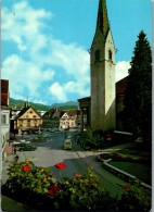 45499 - Vorarlberg - Dornbirn , Pfarrkirche St. Martin Und Marktplatz  - Gelaufen 1979 - Dornbirn
