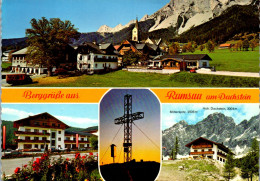 45460 - Steiermark - Ramsau , Dachstein , Mehrbildkarte - Gelaufen 1974 - Ramsau Am Dachstein