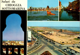 45452 - Italien - Chioggia , Sottomarina , Mehrbildkarte - Gelaufen 1970 - Chioggia