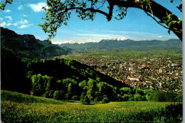 45374 - Vorarlberg - Dornbirn , Gegen Schweizer Berge , Panorama - Gelaufen 1980 - Dornbirn