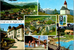 45327 - Niederösterreich - St. Aegyd A. N. , Freibad , Schwimmbad , Mehrbildkarte - Nicht Gelaufen  - Lilienfeld