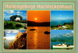 45314 - Oberösterreich - Höllengebirge , Hochleckenhaus , Attersee , Mehrbildkarte - Gelaufen  - Attersee-Orte