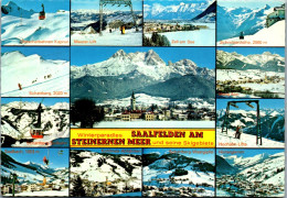 45311 - Salzburg - Saalfelden , Am Steinernen Meer , Schattberg , Maurer Lift , Saalbach , Mehrbildkarte - Gelaufen  - Saalfelden