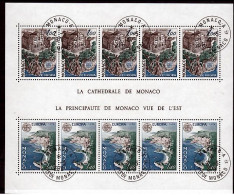 Monaco Blok  Europa Cept 1978 Gestempeld - 1978