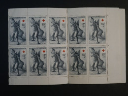 DE3  FRANCE   CARNET CROIX ROUGE Q. LUXE C2004   DE 1955 +N° 1049 +L ENFANT A L OIE+ETAT IMPECCABLE ++ - Rode Kruis