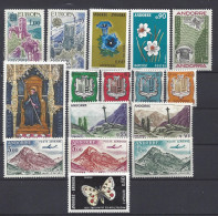 ANDORRE - LOT TIMBRES NEUFS SANS CHARNIERE - Sammlungen