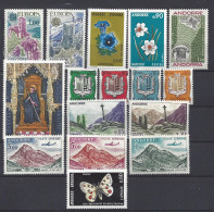 ANDORRE - LOT TIMBRES NEUFS SANS CHARNIERE - Collections