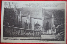 CP LE FAOUET Chepelle Chapelle Sainte Barbe Les Escaliers France Vierge Postcard C217 - Faouët