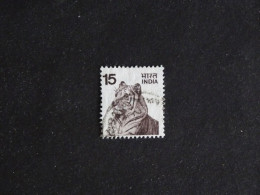 INDE INDIA YT 444 OBLITERE - TIGRE TIGER - Used Stamps