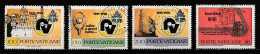 Vatican 1981 : Timbres Yvert & Tellier N° 702 - 703 - 704 - 708 - 709 - 710 - 711 - 712 - 713 Et 714 Oblitérés - Usados