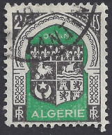 ALGERIA 1947 - Yvert 259° - Stemma | - Gebruikt