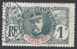 ALTO SENEGAL-NIGER 1908 - Yvert 30° - Serie Corrente | - Gebraucht