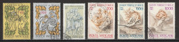 Vatican 1982 : Timbres Yvert & Tellier N° 726 - 727 - 728 - 731 - 732 - 733 - 734 - 735 Et 736 Oblitérés - Oblitérés