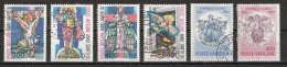 Vatican 1983 : Timbres Yvert & Tellier N° 739 - 740 - 741 - 742 - 743 - 744 - 745 Et 746 Oblitérés - Gebraucht