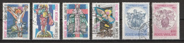 Vatican 1983 : Timbres Yvert & Tellier N° 739 - 740 - 741 - 742 - 743 - 744 - 745 Et 746 Oblitérés - Oblitérés