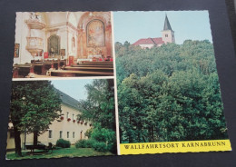 Karnabrunn Wallfahrtskirche Zur Allerheiligsten Dreifaltigkeit Im Weinviertel - Verlag Josef Klaner & Co., Wien - # 3428 - Eglises Et Cathédrales