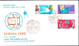 KK-023 NORTHERN CYPRUS EUROPA CEPT F.D.C. - Lettres & Documents