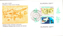 KK-044 NORTHERN CYPRUS EUROPA CEPT F.D.C. - Lettres & Documents