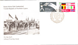 KK-057 NORTHERN CYPRUS TAEKWONDO CHAMPIONSHIP F.D.C. - Cartas & Documentos