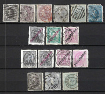 PORTUGAL 1880-93:  Lot D' Obl. - Other & Unclassified