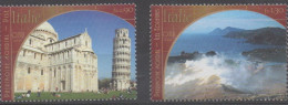 Italie , Italia    , Patrimoine Mondial  2002 XXX - Neufs