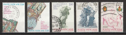 Vatican 1986 : Timbres Yvert & Tellier N° 788 - 791 - 797 - 798 Et 799 Oblitérés. - Usati