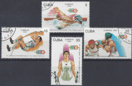 CUBA - SERIE TIMBRES SPORTS - Oblitérés - Oblitérés