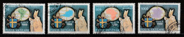 Vatican 1989 : Timbres Yvert & Tellier N° 867 - 868 - 869 - 870 Et 871 Oblitérés. - Usati