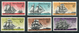 Nelle Zelande ** N° 629 à 634 - Voiliers - Unused Stamps