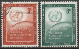 UNO New York 1957 Mi-Nr.62 - 63 O Gestempelt Tag Der UNO ( 4161) Günstiger Versand - Usados