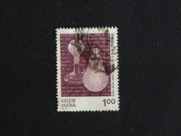 INDE INDIA YT 597 OBLITERE - LAMPE INCANDESCENCE AMPOULE / THOMAS EDISON - Used Stamps