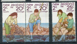 Nelle Zelande ** N° 798 à 800 - "Environnement Marin" Pêches - Unused Stamps