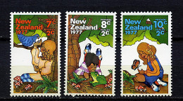 Nelle Zelande ** N° 695 à 697 - Au Profit Des Oeuvres Pour La Santé De L'enfance. Sujets Divers - Unused Stamps