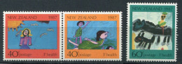 Nelle Zelande ** N° 964 à 966 - Dessins D'enfants - Neufs