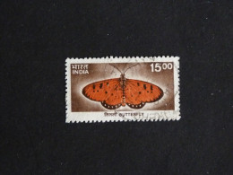 INDE INDIA YT 1563 OBLITERE - PAPILLON BUTTERFLY - Oblitérés