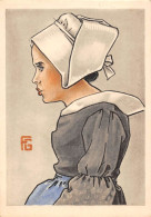 Illustrateur  . Géo Fourrier    Femme   Pointe Du Raz    N°6 . 10x15    (voir Scan) - Fourrier, G.
