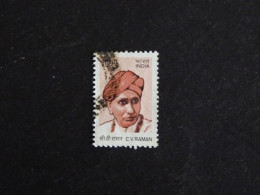 INDE INDIA YT 2136A OBLITERE - C. V. RAMAN / PHYSICIEN - Usati