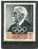 SAN MARINO - 1959    2 L  PRE-OLYMPIC  MINT NH - Neufs