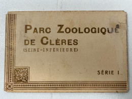 Pochette De 8 CPA Parc Zoologique De Clères (76) Série I - Clères