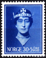 NORWAY 1939 Queen Maud Foundation For Children. High Value, 30+5o, MNH - Ongebruikt