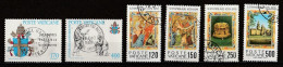 Vatican 1979 : Timbres Yvert & Tellier N° 666 - 668 - 669 - 670 - 671 - 672 - 670 En Bloc De Quatre - 677 - 685 - 687 .. - Used Stamps