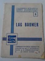 ZA464.2  Romania Israel  -Brochur -  Booklet Lag Baomer   1934  Judaica - Alte Bücher