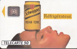 F287 - 08/1992 - SCHWEPPES " Réfrigérateur " - 50 SC4 - 1992