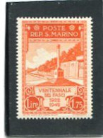 SAN MARINO - 1943  1.75 L   TWENTY YEARS   MINT - Neufs