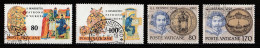 Vatican 1980 : Timbres Yvert & Tellier N° 689 - 690 - 694 - 695 - 696 - 698 - 699 - 700 Et 701 Oblitérés. - Oblitérés