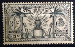 NOUVELLES HEBRIDES                      N° 91                      NEUF** - Unused Stamps