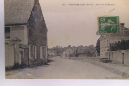 72 - Pontvallain (Sarthe) - Place De La Bascule - Pontvallain