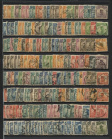 ROC China 1913-25 Junk 1st & 2nd Peking Print 200 Stamps Used Random Combination - 1912-1949 Republiek